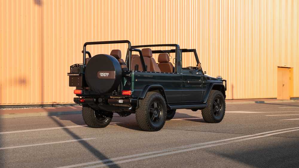 مرسيدس G-Wagen كابريو الفاخرة من Expedition Motor – فخامة الطرق الوعرة بلا سقف