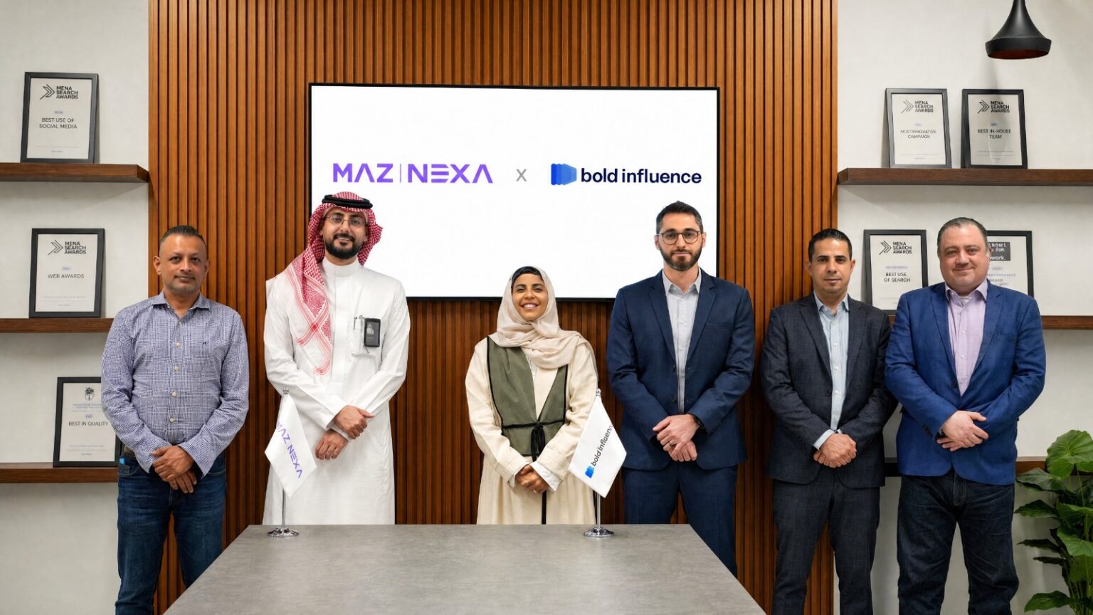 شراكة استراتيجية بين “بولد إنفلوانس” و”مازنكسا” لتقديم نموذج متكامل يجمع بين الاتصال الاستراتيجي والتحول الرقمي في المملكة والعالم