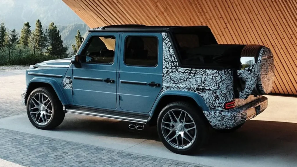 مرسيدس-AMG تشوق لأول G-Class كابريو بأربعة أبواب.. وظهور جديد للسقف القماشي