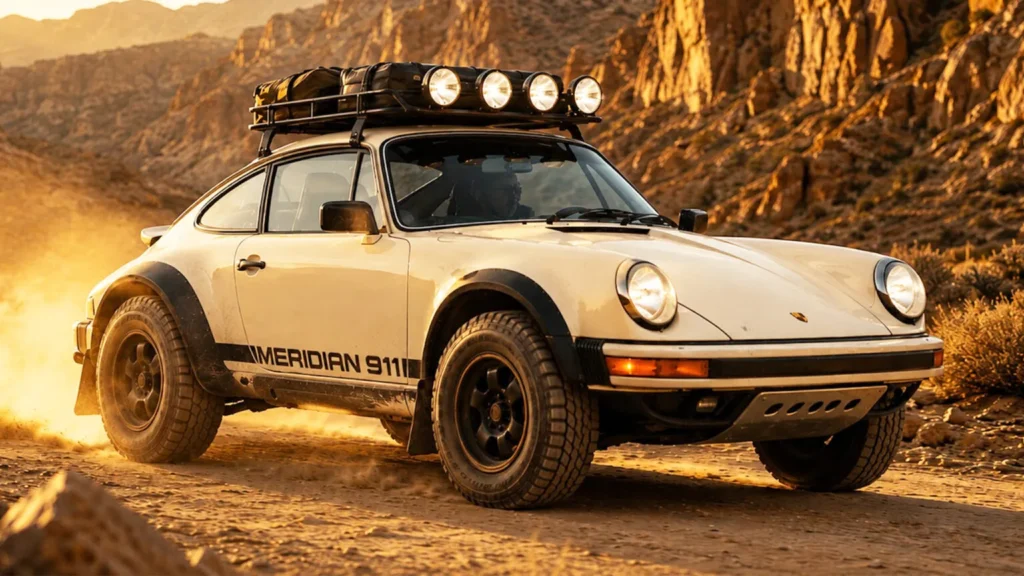 ميريديان 911.. إعادة إحياء أسطورة بورشه بروح سيارات السفاري