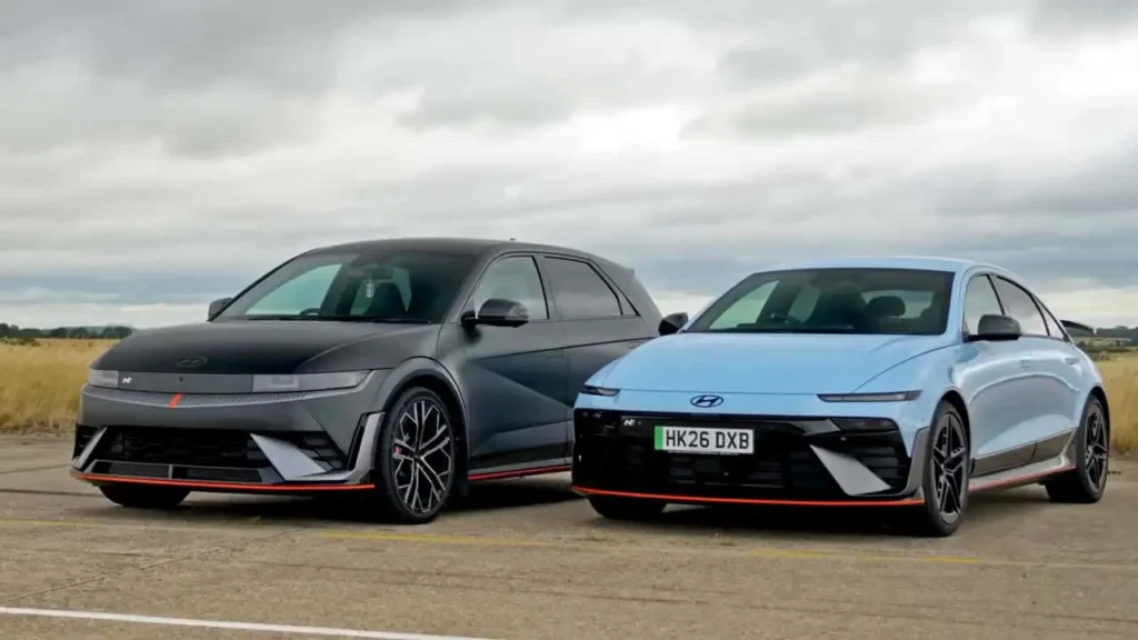 هيونداي تكشف سر الاختلاف بين Ioniq 5 N وIoniq 6 N