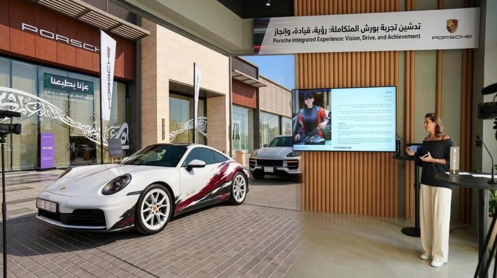 بحضور بطلة السباقات جالا الشريف بورشه السعودية تجمع بين اللياقة ومتعة القيادة في فعالية مخصصة للسيدات