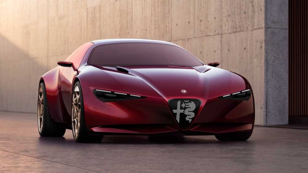 ألفا روميو تكشف عن «كوري روسو» الاختبارية بتصميم رياضي يمهد لمستقبل العلامة