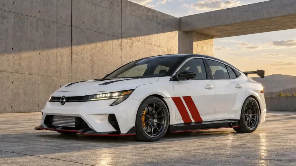 نيسان تكشف عن سنترا Spec-V الاختبارية بقوة 300 حصان